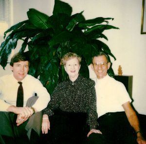 Randy Jr., Libby and Randy Sr.