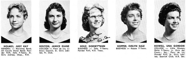 Dorsey-Ann Holz yearbook photo