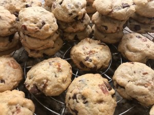 Bourbon Bacon Chocolate Chip Cookies